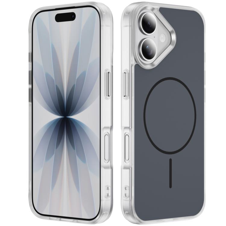 クリスタルフロスト スキンフィール 磁気 MagSafe スマホケース、iPhone 17 Pro Max 用、iPhone 17 Pro 用、iPhone 17 用、iPhone Air 用