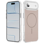 クリスタルフロスト スキンフィール 磁気 MagSafe スマホケース、iPhone 17 Pro Max 用、iPhone 17 Pro 用、iPhone 17 用、iPhone Air 用