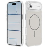 クリスタルフロスト スキンフィール 磁気 MagSafe スマホケース、iPhone 17 Pro Max 用、iPhone 17 Pro 用、iPhone 17 用、iPhone Air 用