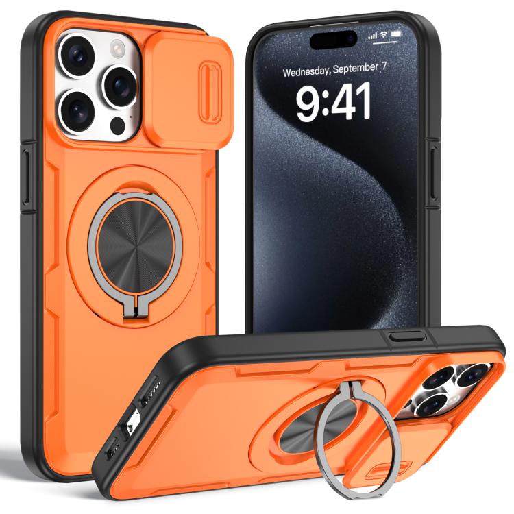 Camshield回転ホルダーマグセーフiPhoneケース、iPhone 17 Pro Max用、iPhone 17 Pro用、iPhone 16 Pro Max用、iPhone 16 Pro用、iPhone 16 Plus用、iPhone 16用、iPhone 15 Pro Max用、iPhone 15 Pro用