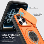 Camshield回転ホルダーマグセーフiPhoneケース、iPhone 17 Pro Max用、iPhone 17 Pro用、iPhone 16 Pro Max用、iPhone 16 Pro用、iPhone 16 Plus用、iPhone 16用、iPhone 15 Pro Max用、iPhone 15 Pro用