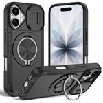 Camshield回転ホルダーマグセーフiPhoneケース、iPhone 17 Pro Max用、iPhone 17 Pro用、iPhone 16 Pro Max用、iPhone 16 Pro用、iPhone 16 Plus用、iPhone 16用、iPhone 15 Pro Max用、iPhone 15 Pro用