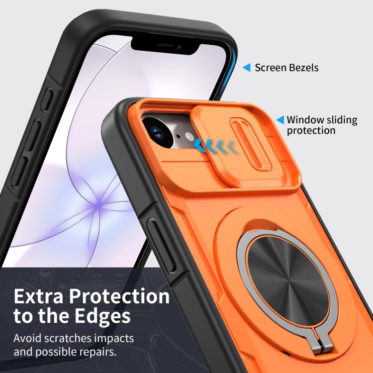 Camshield回転ホルダーマグセーフiPhoneケース、iPhone 17 Pro Max用、iPhone 17 Pro用、iPhone 16 Pro Max用、iPhone 16 Pro用、iPhone 16 Plus用、iPhone 16用、iPhone 15 Pro Max用、iPhone 15 Pro用