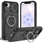 Camshield回転ホルダーマグセーフiPhoneケース、iPhone 17 Pro Max用、iPhone 17 Pro用、iPhone 16 Pro Max用、iPhone 16 Pro用、iPhone 16 Plus用、iPhone 16用、iPhone 15 Pro Max用、iPhone 15 Pro用