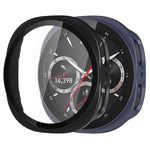 xDfind強化フィルム一体型フロストPCウォッチ保護カバー、Samsung Galaxy Watch8 44mm用、Samsung Galaxy Watch8 40mm用