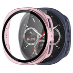 xDfind強化フィルム一体型フロストPCウォッチ保護カバー、Samsung Galaxy Watch8 44mm用、Samsung Galaxy Watch8 40mm用