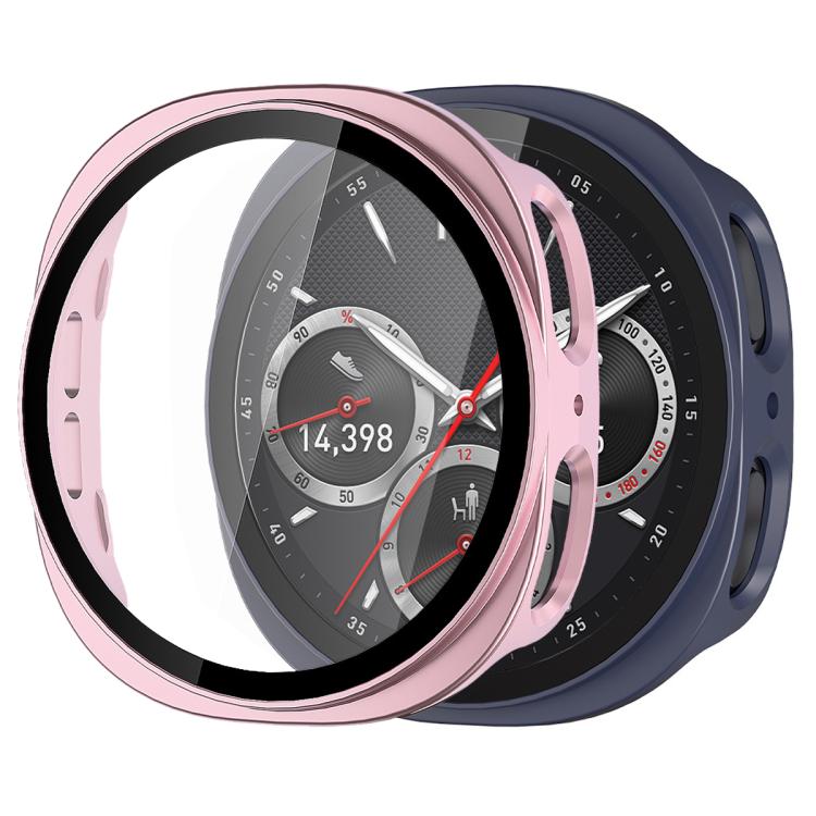 xDfind強化フィルム一体型フロストPCウォッチ保護カバー、Samsung Galaxy Watch8 44mm用、Samsung Galaxy Watch8 40mm用