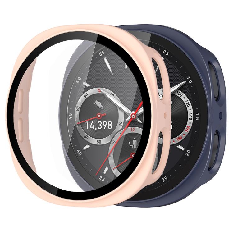 xDfind強化フィルム一体型フロストPCウォッチ保護カバー、Samsung Galaxy Watch8 44mm用、Samsung Galaxy Watch8 40mm用