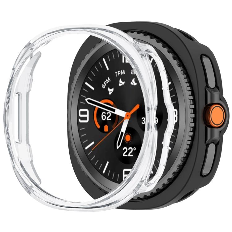 xDfind PC ホロー ハーフカバリー 時計カバー、Samsung Galaxy Watch8 Classic 46mm 用、Samsung Galaxy Watch8 44mm 用、Samsung Galaxy Watch8 40mm 用