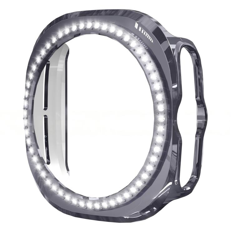 xDfind シングルロウダイヤモンドホロウPCウォッチカバー、Samsung Galaxy Watch Ultra 47mm / Ultra 2025用