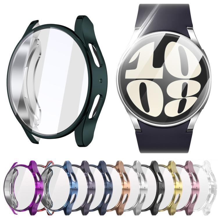xDfind 強化ガラス一体型 TPU 時計カバー、Samsung Galaxy Watch7 44mm 用、Samsung Galaxy Watch7 40mm 用