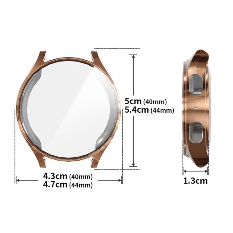 xDfind 強化ガラス一体型 TPU 時計カバー、Samsung Galaxy Watch7 44mm 用、Samsung Galaxy Watch7 40mm 用