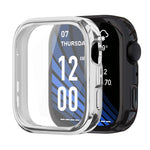 xDfind Plating Tempered Film Integrated TPU Watch Protective Cover, For Huawei Watch Fit 4 Pro, For Huawei Watch Fit 4