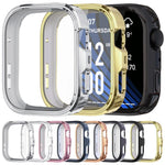 xDfind Plating Tempered Film Integrated TPU Watch Protective Cover, For Huawei Watch Fit 4 Pro, For Huawei Watch Fit 4