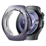 xDfind Plating Tempered Film Integrated TPU Watch Protective Cover, For Huawei Watch 5 42mm, For Huawei Watch 5 46mm