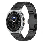 バタフライバックル チタン合金 時計バンド、Samsung Galaxy Watch Ultra 47mm / Ultra 2025 用、Samsung Galaxy Watch8 / Watch8 Classic 用