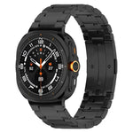 一体型 三連ビーズ HWバックル チタン合金 時計バンド、Samsung Galaxy Watch8 / Watch8 Classic 用