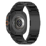 一体型 三連ビーズ HWバックル チタン合金 時計バンド、Samsung Galaxy Watch8 / Watch8 Classic 用