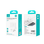 USAMS CC227 T65 PD20W USB-C / Type-C シングルポート急速充電器、UKプラグ、CC227