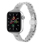 Hスタイル 幅14mm ステンレススチール メタルウォッチバンド、Apple Watch 46mm / 49mm / 45mm / 44mm用、Apple Watch 42mm / 41mm / 40mm / 38mm用