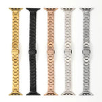 Hスタイル 幅14mm ステンレススチール メタルウォッチバンド、Apple Watch 46mm / 49mm / 45mm / 44mm用、Apple Watch 42mm / 41mm / 40mm / 38mm用