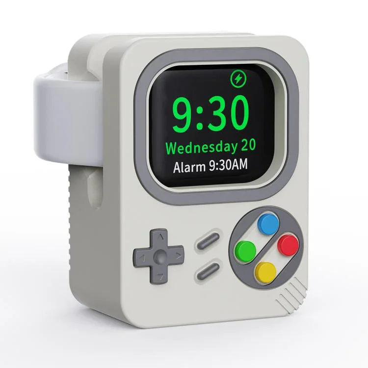 Apple Watch用 ZX-ZJ01 レトロゲームコンソール シリコン充電スタンドベース