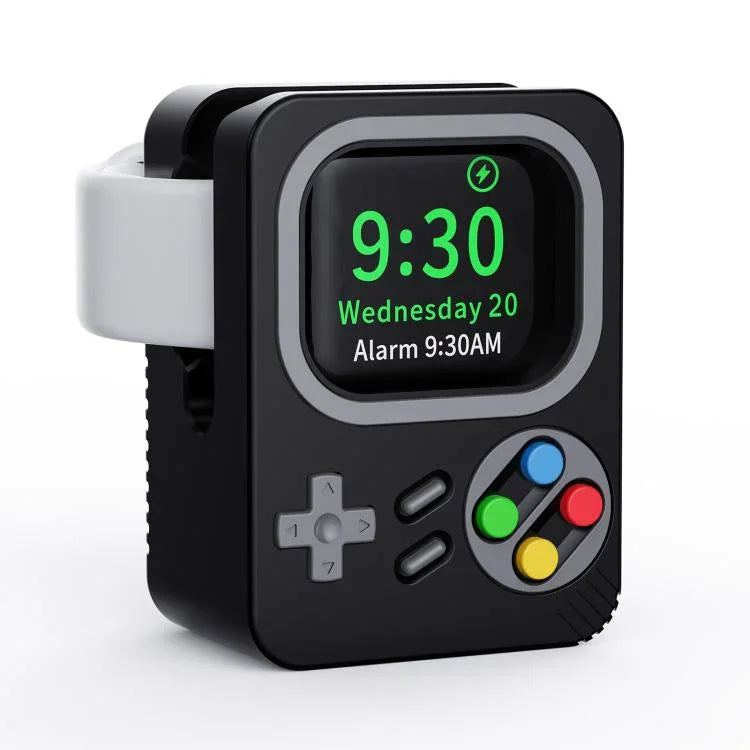 Apple Watch用 ZX-ZJ01 レトロゲームコンソール シリコン充電スタンドベース