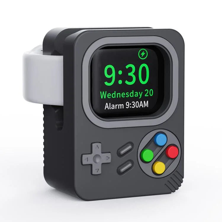 Apple Watch用 ZX-ZJ01 レトロゲームコンソール シリコン充電スタンドベース