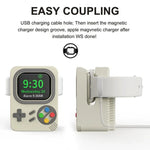 Apple Watch用 ZX-ZJ01 レトロゲームコンソール シリコン充電スタンドベース