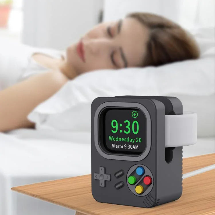 Apple Watch用 ZX-ZJ01 レトロゲームコンソール シリコン充電スタンドベース
