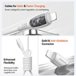 JOYROOM S-A59 Vibrantシリーズ 30W Type-C から 8ピン 高速充電データケーブル、1.2m