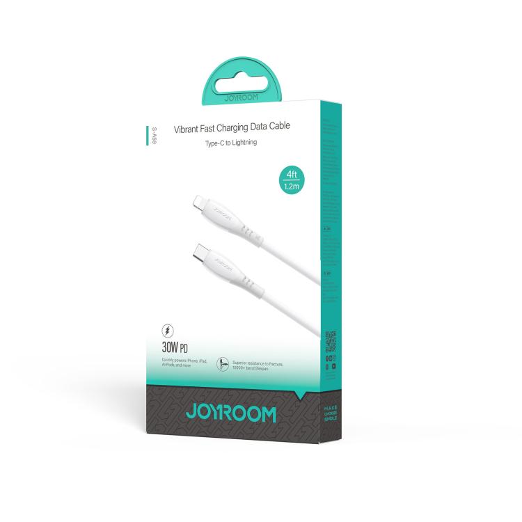 JOYROOM S-A59 Vibrantシリーズ 30W Type-C から 8ピン 高速充電データケーブル、1.2m
