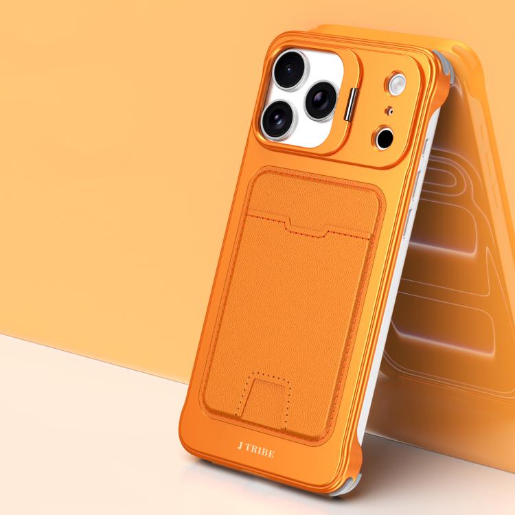 J TRIBE メタルフレームレスカードスロットレンズホルダースマホケース、iPhone 17 Pro Max 用、iPhone 17 Pro 用、iPhone 17 用、iPhone Air 用、iPhone 16 Pro Max 用、iPhone 16 Pro 用、iPhone 15 Pro Max 用、iPhone 15 Pro 用