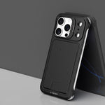 J TRIBE メタルフレームレスカードスロットレンズホルダースマホケース、iPhone 17 Pro Max 用、iPhone 17 Pro 用、iPhone 17 用、iPhone Air 用、iPhone 16 Pro Max 用、iPhone 16 Pro 用、iPhone 15 Pro Max 用、iPhone 15 Pro 用