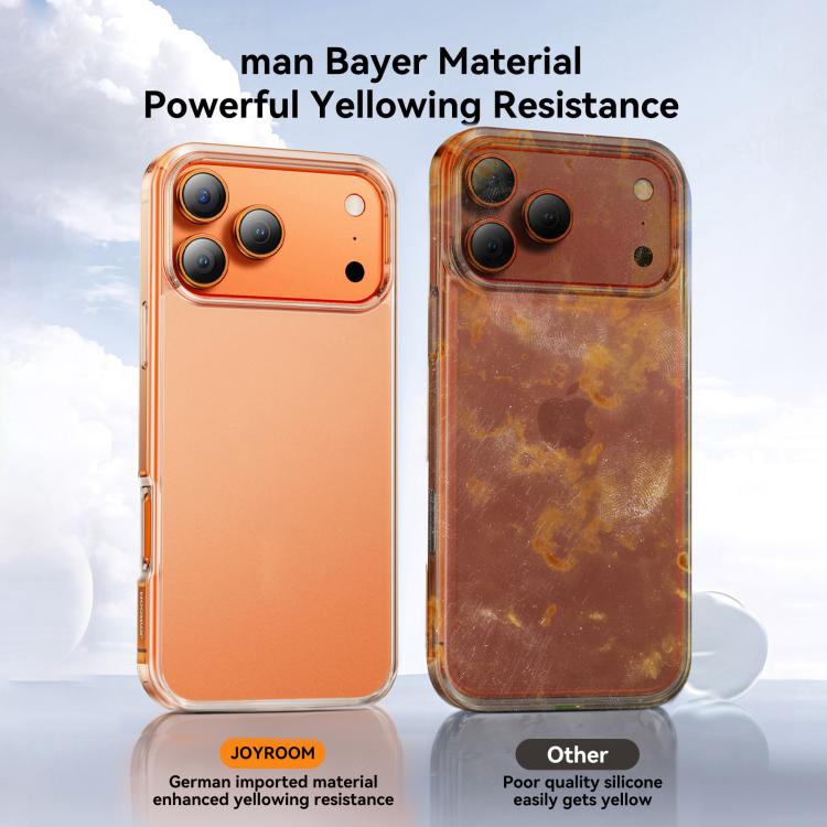 JOYROOM スキンフィールシリーズ TPU+PC スマホケース、iPhone 17 Pro Max 用、iPhone 17 Pro 用、iPhone 17 用、iPhone Air 用