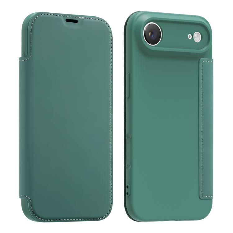 Imitate Liquid Skin Feel Leather Phone Case with Card Slots, For iPhone 17 Pro Max, For iPhone 17 Pro, For iPhone 17, For iPhone Air