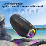 Zealot S127 100W ポータブル屋外用カラフルBluetoothスピーカー