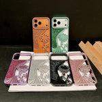 電気めっき TPU 蓮の空彫り ラインストーン グリッター電話ケース、iPhone 15用、iPhone 14用、iPhone 14 Pro用、iPhone 14 Pro Max用、iPhone 13 Pro Max用、iPhone 13 Pro用、iPhone 13用、iPhone 12用