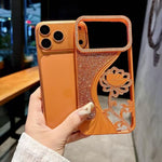 電気めっき TPU 蓮の空彫り ラインストーン グリッター電話ケース、iPhone 12 Pro Max用、iPhone 12 Pro用、iPhone 11 Pro Max用、iPhone 11用