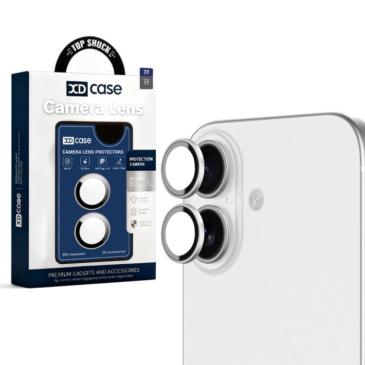 XDcase AF + AR ホークアイ カメラレンズプロテクター アライメントツール付き、iPhone 17 用