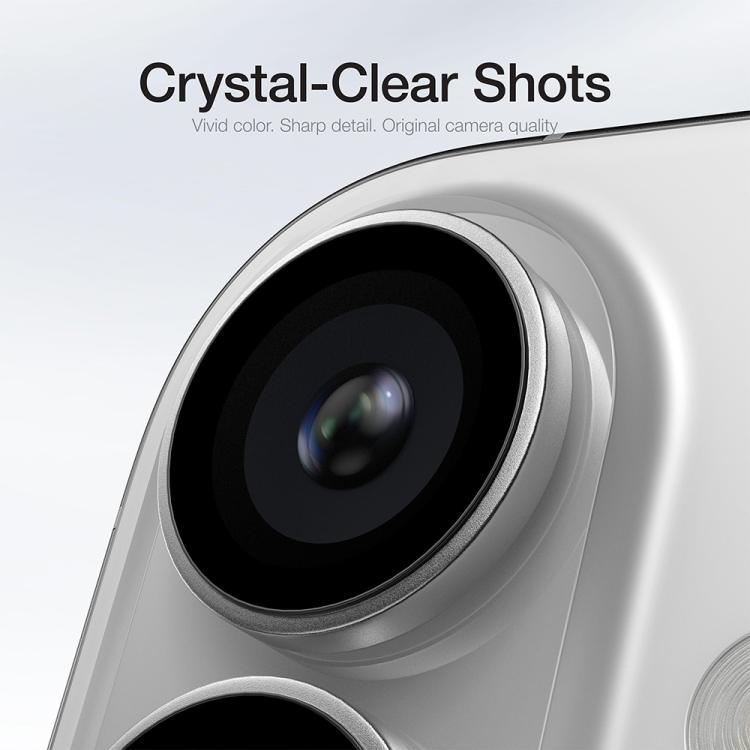XDcase AF + AR ホークアイ カメラレンズプロテクター アライメントツール付き、iPhone 17 用