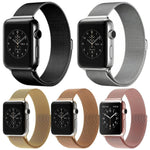 5個セット xDfind ミラネーゼループ 磁気メタルウォッチバンド、Apple Watch 42 / 44 / 45 / 46 / 49mm用、Apple Watch 38 / 40 / 41 / S11 42mm用