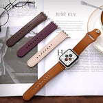 5個セット xDfind リベットバックル 本革ウォッチバンド、Apple Watch 42 / 44 / 45 / 46 / 49mm用、Apple Watch 38 / 40 / 41 / S11 42mm用