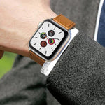 5個セット xDfind リベットバックル 本革ウォッチバンド、Apple Watch 42 / 44 / 45 / 46 / 49mm用、Apple Watch 38 / 40 / 41 / S11 42mm用