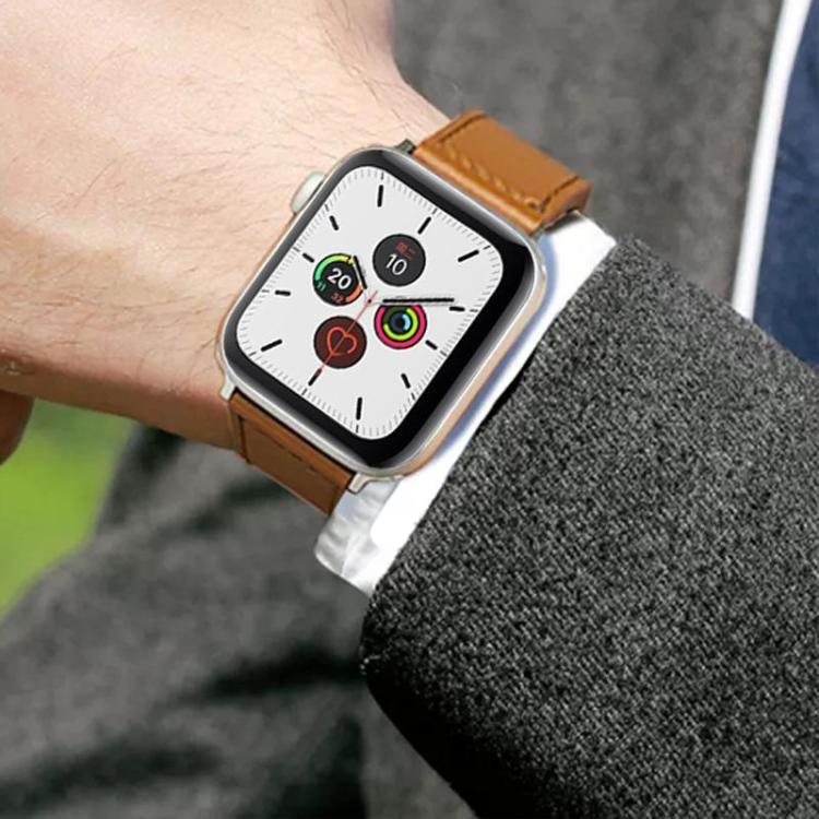 5個セット xDfind リベットバックル 本革ウォッチバンド、Apple Watch 42 / 44 / 45 / 46 / 49mm用、Apple Watch 38 / 40 / 41 / S11 42mm用