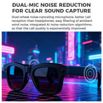 M01S 5MPスマートAIカメラメガネ 音声通話、ビデオ録画、WiFi送信対応