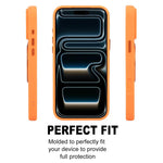 GEBEI ジャズシリーズ 360度回転ホルダースキンフィールフロスト MagSafe電話ケース、iPhone 17 Pro Max用、iPhone 17 Pro用