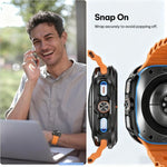 xDfind Scale Frame PC Hollow Watch Cover, For Samsung Galaxy Watch Ultra / Ultra 2025