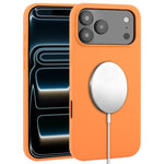 リキッドシリコン全面保護MagSafeスマホケース、iPhone 17 Pro Max用、iPhone 17 Pro用、iPhone 17用、iPhone Air用