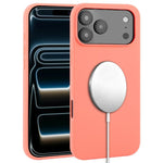 リキッドシリコン全面保護MagSafeスマホケース、iPhone 17 Pro Max用、iPhone 17 Pro用、iPhone 17用、iPhone Air用
